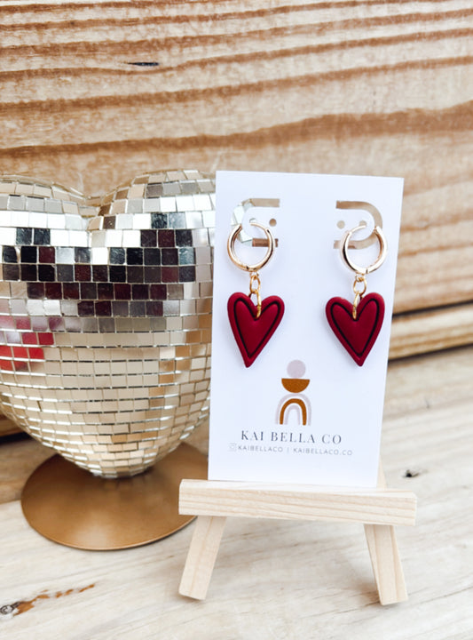 Dainty Heart Dangle| Valentine Collection